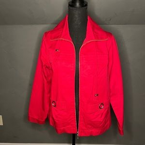 Christopher & Banks red jacket
